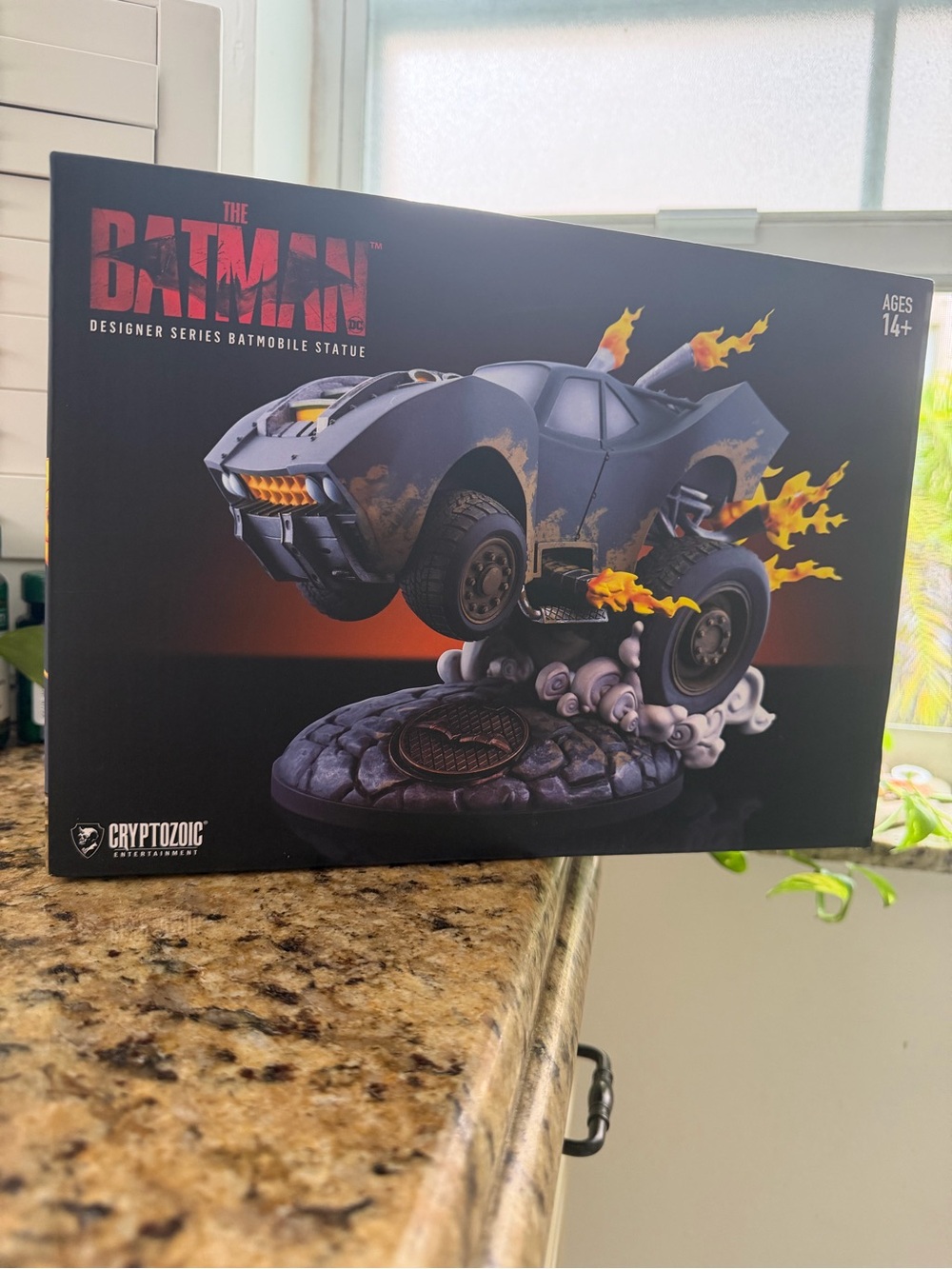 Cryptozoic The Batman 2022 Designer Series Batmobile Statue Limited Edition